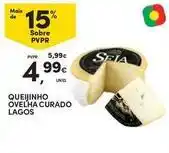 Continente Bom dia Lagos - queijinho ovelha curado promoção