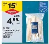 Continente Bom dia Filete de paloco msc promoção