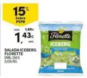 Continente Bom dia Florette - salada iceberg promoção