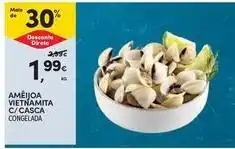 Continente Bom dia Ameijoa vietnamita c/casca congelada promoção
