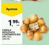 Continente Bom dia Continente bio - cebola biológica promoção
