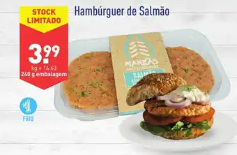 Hambúrguer de Salmão 240g