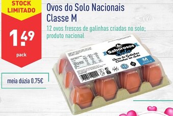 ALDI Ovos do solo Nacionais Classe M promoção