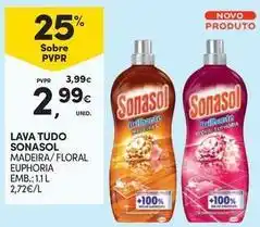 Continente Bom dia Sonasol - lava tudo promoção