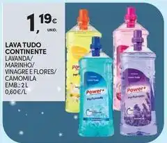 Continente Bom dia Continente - lava tudo promoção