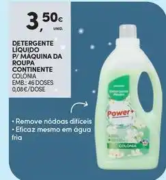 Continente Bom dia Continente - detergente líquido p/ maquina da roupa promoção