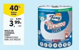 Continente Bom dia Foxy - rolo de cozinha promoção