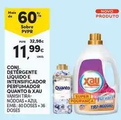 Continente Bom dia Xau - conj. detergente liquido e intensificador perfumador promoção