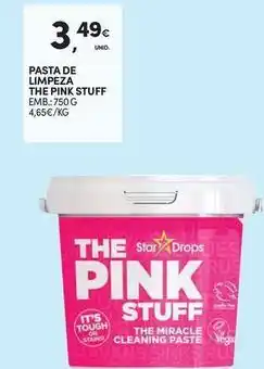 Continente Bom dia Drops - pasta de limpeza the pink stuff promoção