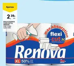 Continente Bom dia Renova - rolo cozinha flexi cotx promoção