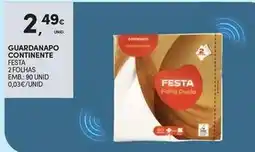 Continente Bom dia Quadra festiva - guardanapo continente promoção