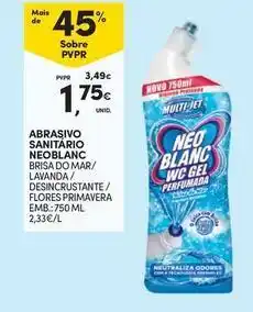Continente Bom dia Neoblanc - abrasivo sanitario promoção