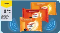 Continente Bom dia Continente - toalhitas promoção