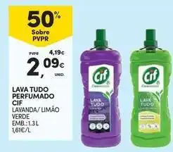 Continente Bom dia Cif - lava tudo perfumado promoção