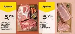 Continente Bom dia Continente - cachaco de porco promoção