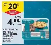 Continente Bom dia Continente - caldeirada de peixe promoção