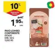 Continente Bom dia Continente - paio lombo promoção