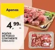 Continente Bom dia Continente - rojoes de porco promoção
