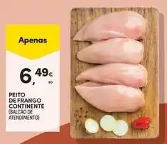 Continente Bom dia Continente - peito de frango promoção