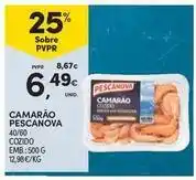 Continente Bom dia Pescanova - camarão promoção