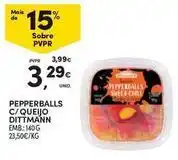 Continente Bom dia Pepperballs c/ queijo promoção