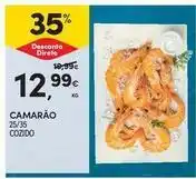 Continente Bom dia Camarão promoção
