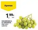 Continente Bom dia Uva branca s/ grainha promoção