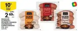 Continente Bom dia Salsicha classica/ classica/ frango cuerrosco promoção