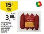 Continente Bom dia Damatta - chouriço sabor português promoção