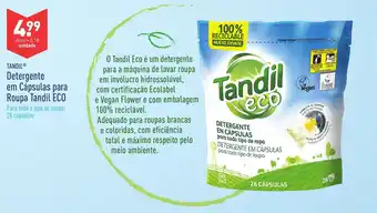 Tandil Eco Detergente em Cápsulas para Roupa 28 cápsulas