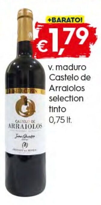 V. Maduro Castelo de Arraiolos Selection Tinto 0,75lt