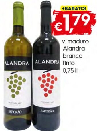 V. Maduro Alandra Branco Tinto 0,75lt