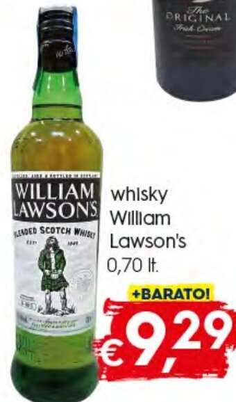Whisky William Lawson's 0,70lt