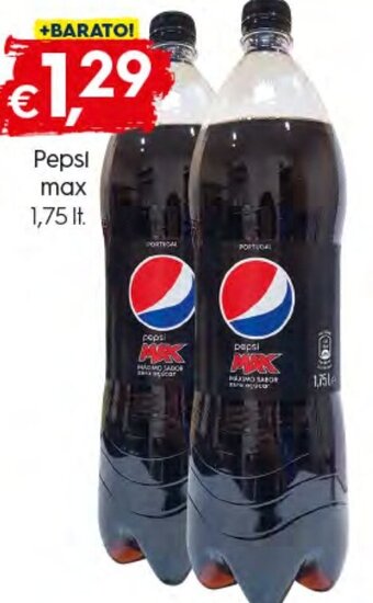 Bolama Pepsi Max 1,75lt promoção