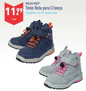 ALDI Walkx Kids Ténis Bota para Criança 24-29 promoção