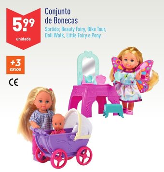 ALDI Conjunto de Bonecas promoção