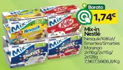 Supermercados Preços Baixos Mix-in Nestlé promoção