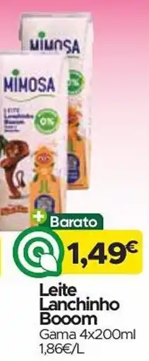 Supermercados Preços Baixos Leite Lanchinho Boom promoção