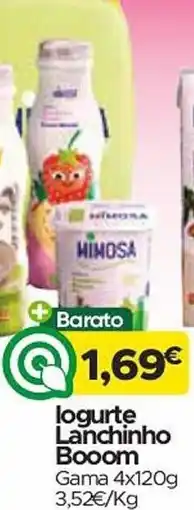 Supermercados Preços Baixos logurte lanchinho boom promoção