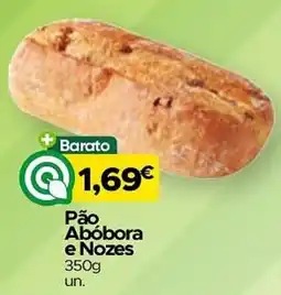 Supermercados Preços Baixos Pão Abóbora e Nozes promoção