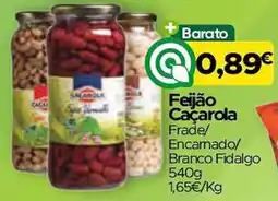 Supermercados Preços Baixos Feijão Caçarola Frade/Encarnado/Branco Fidalgo promoção