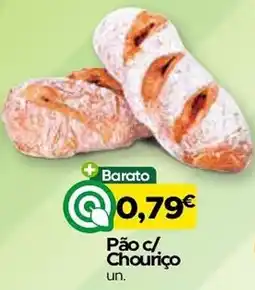 Supermercados Preços Baixos Pão c/ Chouriço promoção
