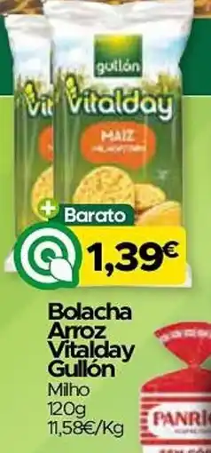 Supermercados Preços Baixos Bolacha Arroz Vitalday Gullón promoção