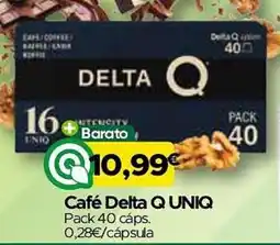 Supermercados Preços Baixos Café Delta Q UNIQ promoção