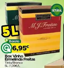 Supermercados Preços Baixos Box Vinho Ermelinda Freitas promoção