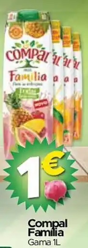 Supermercados Preços Baixos Compal Familia promoção