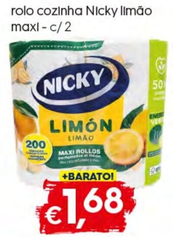 Bolama Rolo Cozinha Nicky Limão Maxi c/2 promoção