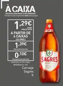 Recheio Sagres - cerveja promoção