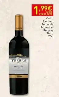 Recheio Terras d'el rei - vinho alentejo promoção