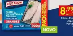 Recheio Pescanova - filetes de merluza/pescada argentina promoção